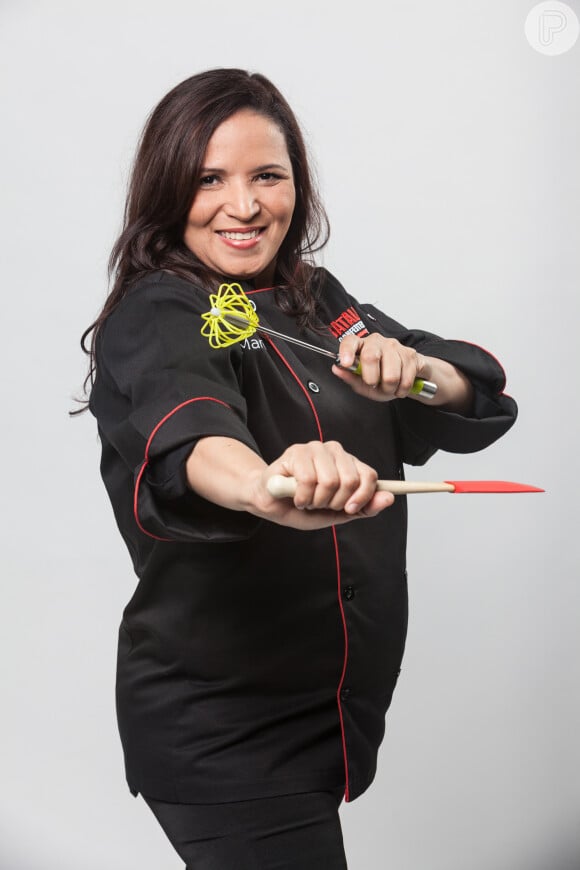 Marcia Acácio é uma das finalistas da primeira temporada da 'Batalha dos Confeitos'