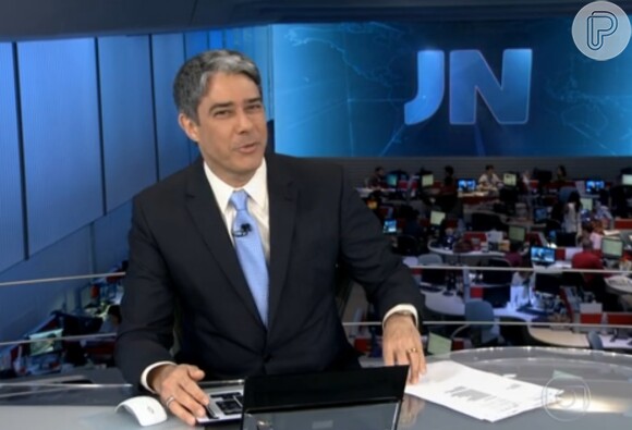 Em maio, William Bonner pediu desculpas no 'Jornal Nacional' após chamar um americano de 'maluco'