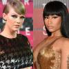 Taylor Swift e Nicki Minaj protagonizaram uma discussão no Twitter por conta do VMA, em 2015