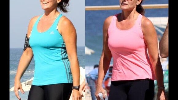 Renata Ceribelli aparece mais magra enquanto se exercita; veja antes e depois