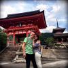Em Kyoto, Michel e Thais visitam templo budista