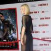 Gwyneth Paltrow ousou ao escolher um modelo longo, mas com transparências na lateral durante a prèmiere de 'Homem de Ferro 3', em Hollywood