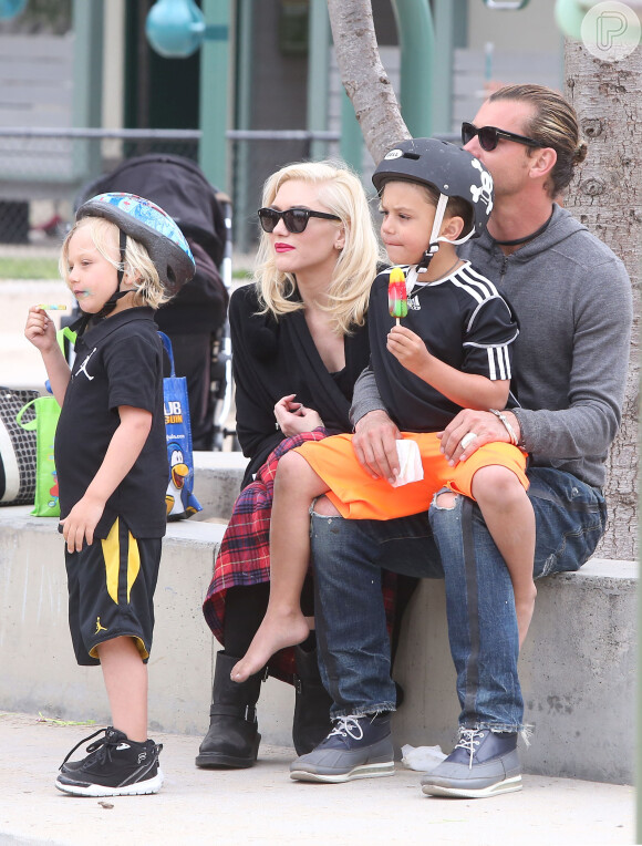 Em setembro de 2012, Gwen deu entrevista à revista 'Marie Claire' revelando que ela e o marido tentaram ter um terceiro filho em 2010