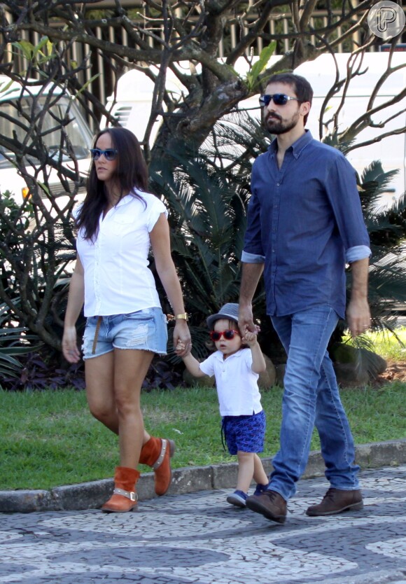 Ricardo Pereira é pai de Vicente, de 1 anos e 9 meses. A mulher do ator, Francisca Pinto, está grávida de uma menina