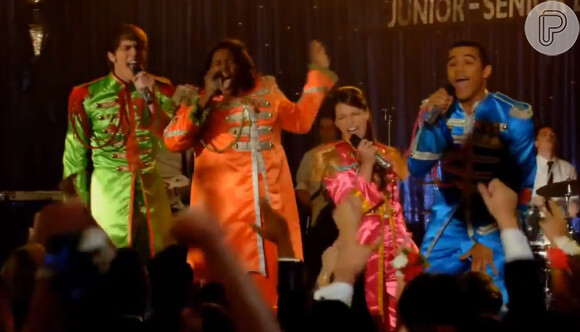 O primeiro trailer da quinta temporada de 'Glee', em homenagem aos Beatles, é ao som de 'All You Need Is Love'