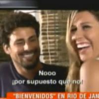 Cauã Reymond mostra cumprimento no Brasil em TV Chilena: 'São três beijinhos'