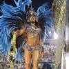 Gracyanne Barbosa desfilou pela Portela, no Carnaval do Rio, na madrugada desta terça-feira, 9 de fevereiro de 2016