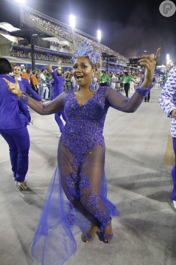 carnaval 2016: Gaby Amarantos desfilou pela Portela no Carnaval do Rio