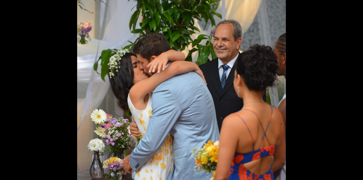 Casamento: Tóia e Romero, vestido de noiva