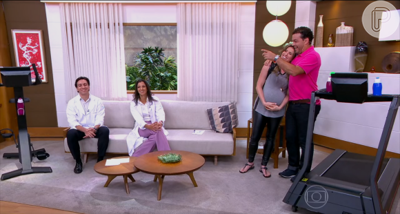 Mariana Ferrão se despediu do 'Bem Estar' para entrar de licença-maternidade, nesta sexta-feira, 12 de fevereiro de 2016