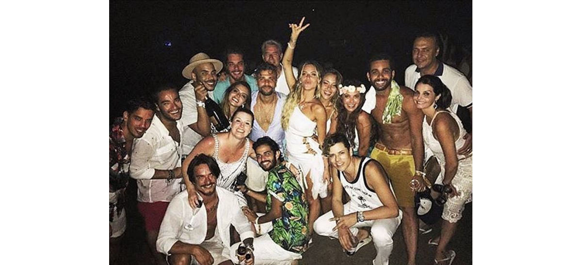 Foto: Giovanna Lancellotti e o namorado, Gian Luca Ewbank, também estiveram juntos em Fernando