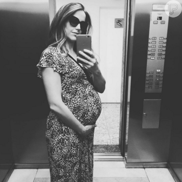 Mariana Ferrão deu à luz ao seu segundo filho, João, em São Paulo