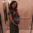 Mariana Ferrão compartilhou em suas redes sociais diversos momentos de sua gravidez