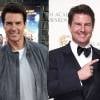 Tom Cruise em 2012 e neste domingo, 14 de dezembro de 2016, no BAFTA Awards