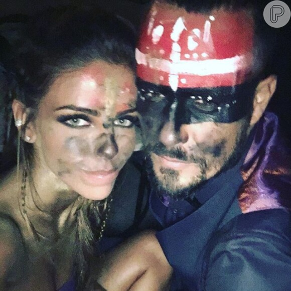 Paulo Vilhena assumiu a relação no Instagram ao postar uma foto ao lado de Vanessa Ribeiro nesta segunda-feira, 15 de fevereiro de 2016