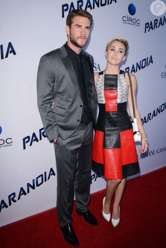 Miley Cyrus e Liam Hemsworth se conheceram nas filmagens de 'A Última Música'