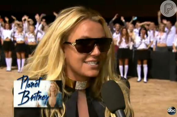 Britney Spears participou do 'Good Morning America' para divulgar a sua nova turnê fixa de dois anos
