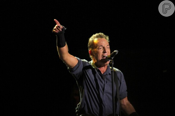 Bruce Springsteen se apresenta em São Paulo, em 19 de setembro de 2013