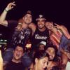 Rodrigo Andrade se diverte com Caio Castro, Fernanda Paes Leme e outros amigos no Rock in Rio