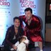 No início da semana, Danilo Gentili esteve no lançamento do filme 'Mato Sem Cachorro', em são Paulo, com o elenco, incluindo o protagonista Bruno Gagliasso