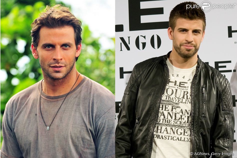 Henri Castelli E O Zagueiro Do Barcellona Gerard Pique Sao Parecidos E Fazem Sucesso Com As Mulheres Purepeople