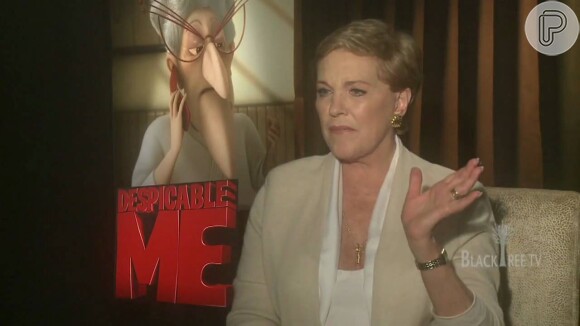 Julie Andrews dublou a personagem Marlena, a mãe de Gru, na animação 'Meu Malvado Favorito'