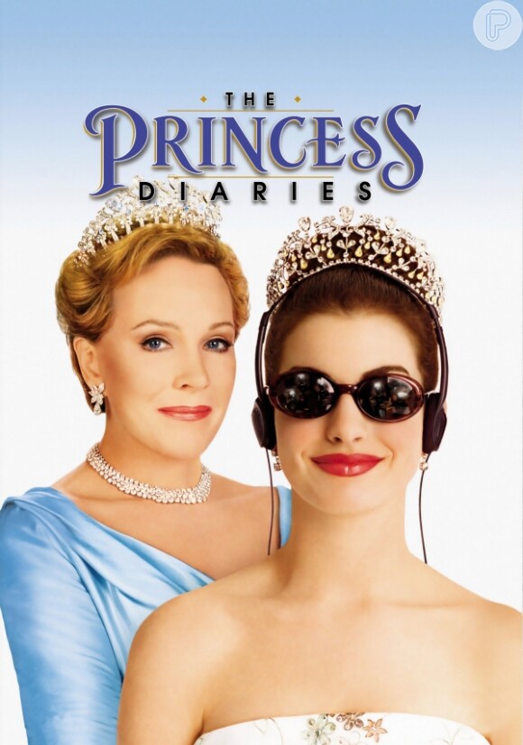 Julie Andrews é Clarisse Rinaldi no filme 'O Diário da Princesa'. Na versão cinematográfica, a personagem é um avó bondosa, mas no livro a imagem passada é de uma megera que só anda de roxo e tatua as sobrancelhas