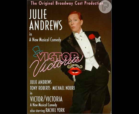 Julie Andrews também foi dirigida pelo marido, Blake Edwars, na comédia 'Victor ou Victoria' (1982)