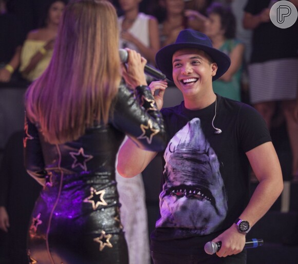 Ivete Sangalo canta ao lado de Wesley Safadão na final do 'BBB16', nesta terça-feira, 05 de abril de 2016