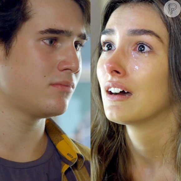Rodrigo (Nicolas Prattes) se recusa a voltar a namorar com Luciana (Marina Moschen) e a menina sofre, na novela 'Malhação: Seu Lugar no Mundo'