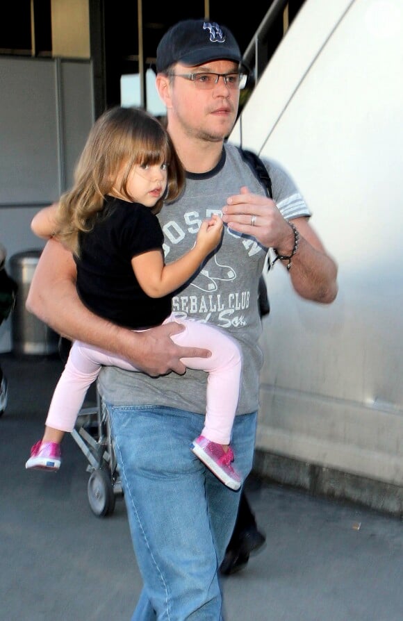 Matt Damon é pai de quatro meninas e já declarou que não quer ter mais filhos