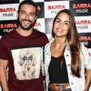 Pérola Faria e Bernardo Velasco posaram juntos pela primeira vez no show da Anitta