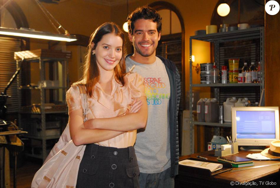 Guilherme Winter e Nathalia Dill posaram