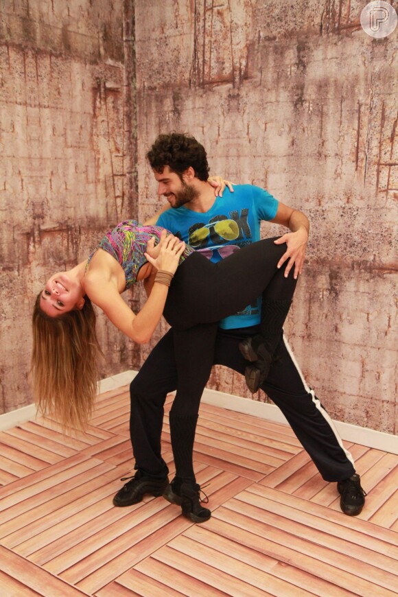 Guilherme Winter participou do quadro 'Dança dos Famosos' do 'Domingão do Faustão' em 2011