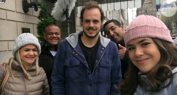 Maisa Silva mostrou suas aventuras por Nova York, nos Estados Unidos