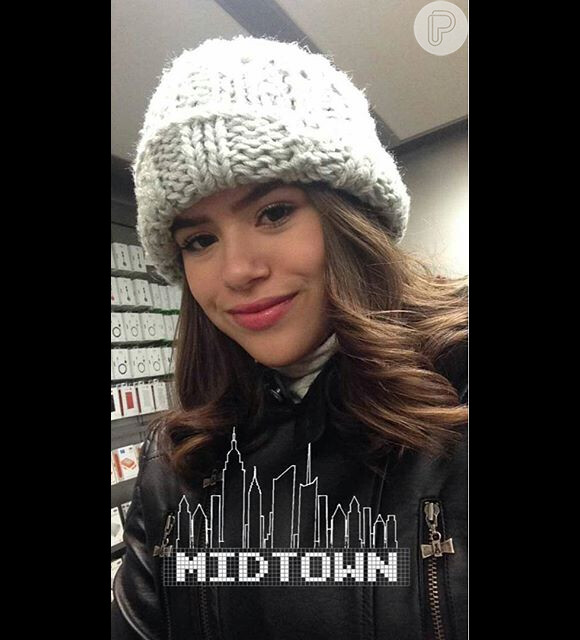 Maisa Silva mostrou suas aventuras por Nova York, nos Estados Unidos