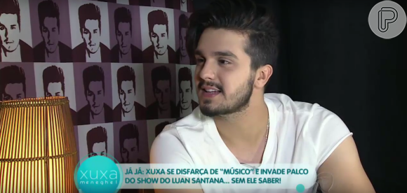 Luan Santana foi entrevistado por Xuxa no 'Programa Xuxa Meneghel' desta segunda-feira, 11 de abril de 2016