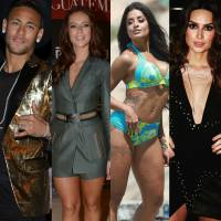 Neymar elege mulheres mais bonitas:Paolla Oliveira, Aline Riscado e Thaila Ayala