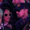 Rihanna e Leonardo DiCaprio são fotografados juntos no Festival Coachella, nos Estados Unidos, neste sábado, 16 de abril de 2016