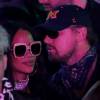Rihanna e Leonardo DiCaprio ficaram próximos e conversaram em clima de intimidade no Festival Coachella, nos Estados Unidos, neste sábado, 16 de abril de 2016