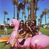 
Bruna Marquezine e Thayla Ayala estão curtindo juntas o Festival Coachella, na Califórnia, nos EUA
