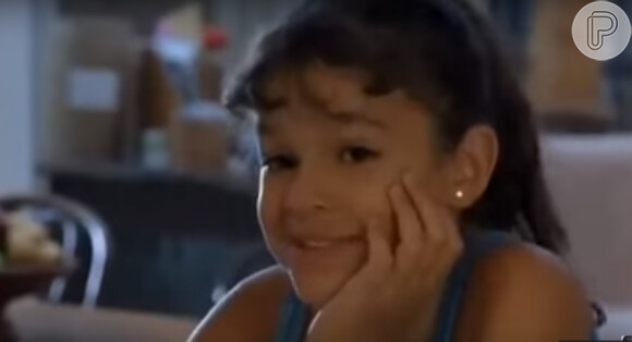 Bruna Marquezine tinha apenas 10 anos de idade quando participou do filme, que será reperisado na madrugada