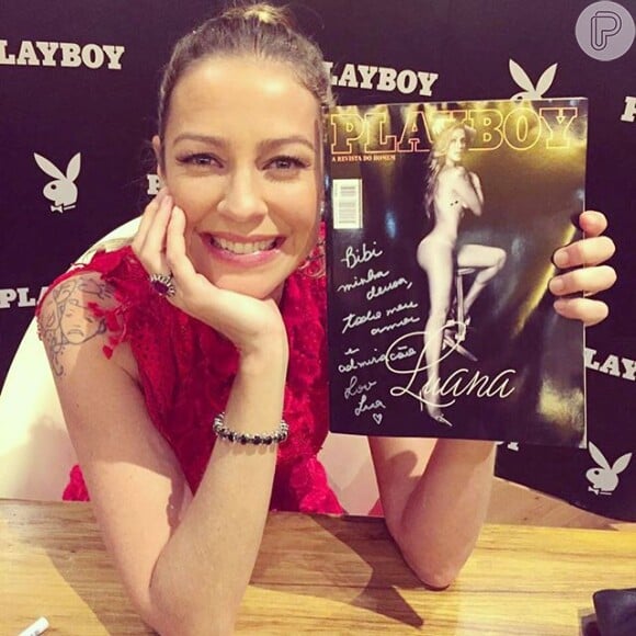 Luana Piovani é a primeira capa da nova fase da revista 'Playboy', lançada em abril