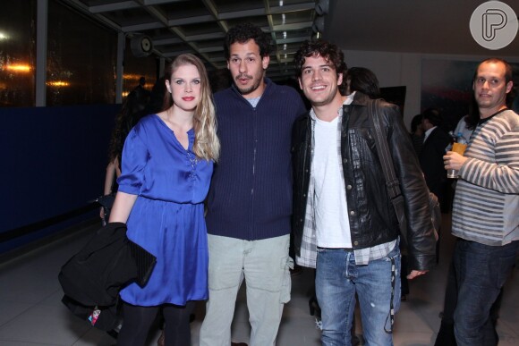Carolinie Figueiredo, Guga Coelho e Marco Pigossi prestigiam exibição do filme 'Serra Pelada'