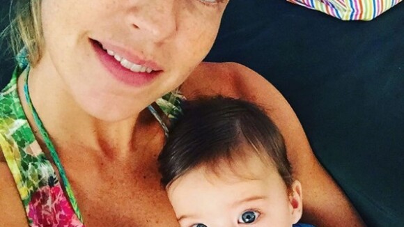 Luana Piovani posa com o filho Bem e fãs comentam semelhança: 'A sua cara'