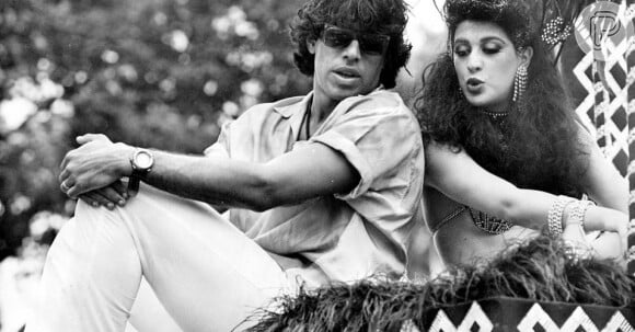 Alexandre Frota e Claudia Raia se conheceram nos bastidores da novela 'Roque Santeiro', exibida pela TV Globo em 1985