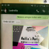 Anitta mostrou no celular sua conversa com Ludmilla para desmentir boatos de rixa com a loira