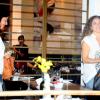 Daniela Mercury e Malu Verçosa saem para jantar, em abril de 2013