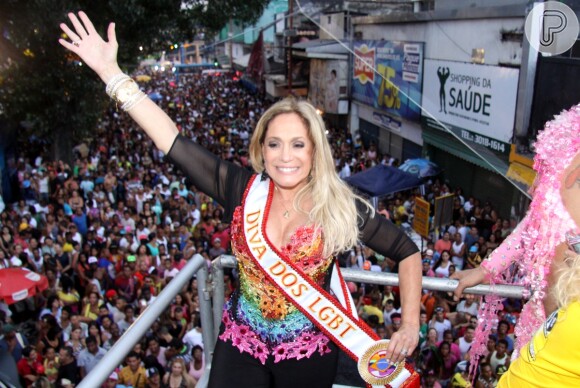 Susana Vieira é eleita a Diva da 13ª edição da Parada do Orgulho LGBT de Madureira em 27 de outubro de 2013