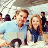 O ator Edson Celulari, ex-marido de Claudia Raia, está namorando a atriz brasiliense Karin Roepke